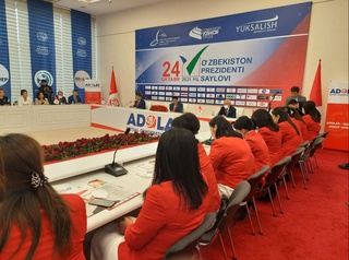 “Адолат” СДП: Сайловолди тарғиботида барча йўналишларга алоҳида эътибор қаратилди