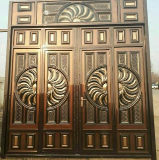 Fargʻona tumanida reklama uchun koʻchaga qoʻyilgan temir darvoza oʻgʻirlab ketildi