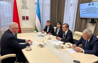 Минск шаҳрида Ўзбекистон ва Беларусь МСК Раислари ўртасида учрашув бўлиб ўтди