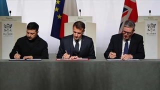 Ukraina, Buyuk Britaniya va Fransiya ko'p millatli kuchlarni joylashtirish to'g'risidagi deklaratsiyani imzoladi