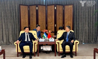 Ilkhom Makhkamov met with Chinese Transport Minister Li Xiaopeng