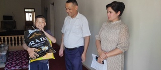 Xorazmda bolajonlar uchun bayramona xayriya tadbiri tashkil etildi