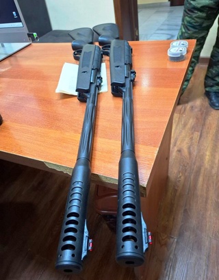 2 дона пневматик милтиқ ва 500 дона ўқ манзилига етолмади