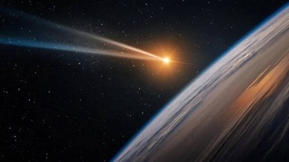 A giant comet is approaching the Earth