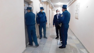Региональный представитель Уполномоченного по правам человека в Хорезме ознакомился с условиями, созданными для заключенных