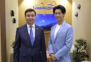 Ambassador of the tourism brand of Uzbekistan to Japan Keisuke Minami initiated new tourism projects