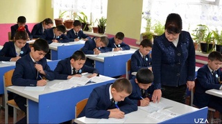 В Узбекистане  9387 школах началась учеба в традиционной форме обучения, а в 717 - в дистанционной