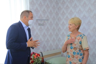 Сенатор ташаббуси билан Наманган вилоятидаги “Саховат” уйида тиббий кўрик ташкил этилди