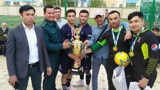 Команда махалли «Дамбог» стала обладателем Кубка хокима области