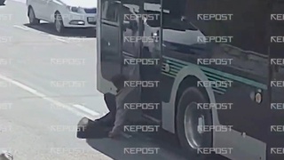 Йўловчини судраб кетган автобуснинг беътибор ҳайдовчиси ишдан бўшатилди