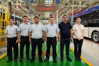 Самарқандқа Қытайдан және 330 “Yutong” автобуслары алып келинеди