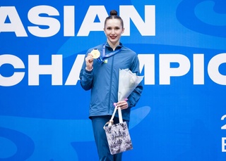 Тахмина Икромова вновь стала чемпионкой Азии по художественной гимнастике