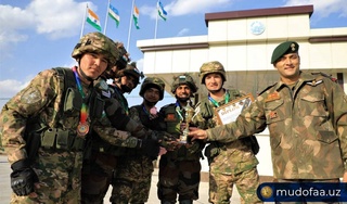 «Дустлик-2022»: состязания военнослужащих Узбекистана и Индии