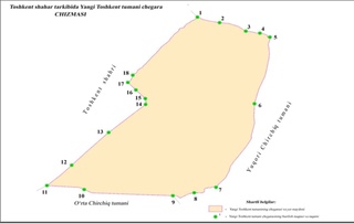 Тошкент вилоятининг қарийб 20 минг гектар ер майдони Тошкент шаҳрига ўтказилди