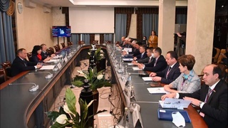 Олий Мажлис Сенати аъзолари Россия Федерацияси Давлат Думаси учун бўлиб ўтган сайловда иштирок этди