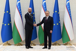 Еуропа Кеңесінің Президенті Шарль Мишель 27 қазанда Өзбекстанға келді