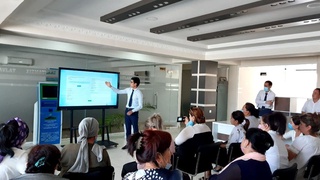 Давлат хизматлари маркази ходимлари боғчада хизмат кўрсатди