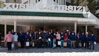 На Бухарском нефтеперерабатывающем заводе состоялся пресс-тур для представителей СМИ и блогеров