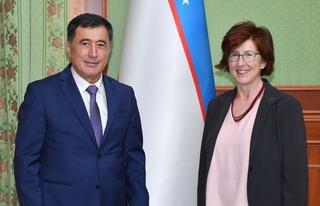 Владимир Норов Канада Элчисини қабул қилди