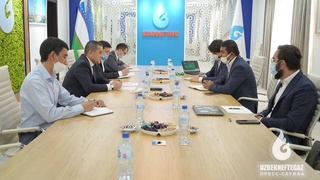 Председатель правления АО «Узбекнефтегаз» обсудил вопросы сотрудничества с руководителем компании «The Boston Consulting»