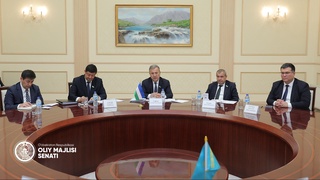 Qozogʻiston Respublikasi Parlamenti Senati Raisining oʻrinbosari bilan uchrashuv boʻlib oʻtdi