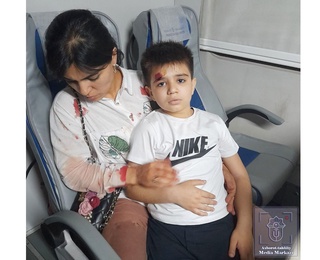 Poezdga otilgan tosh 9 yoshli bolaning tan jarohati olishiga sabab bo'ldi