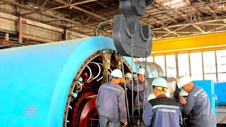 На энергоблоке №12 АО «Навоийская ТЭС» ведется капитальный ремонт