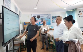 Изучена подготовленность школ Сурхандарьинской области к новому учебному году