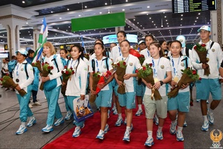 В Ташкенте торжественно встретили участников II Игр стран СНГ