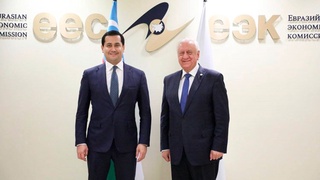 Ўзбекистоннинг Евросиё иқтисодий комиссияси билан ҳамкорлигини янада кенгайтириш йўллари муҳокама қилинди