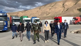 Изучаются меры по увеличению потенциала транспортного коридора «Узбекистан - Кыргызстан - Китай»