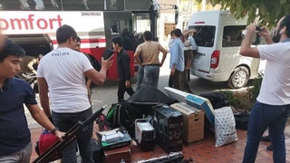 Зарубежные кинематографисты в Самарканде