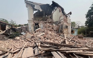 Myanmada yana zilzila sodir bo'ldi