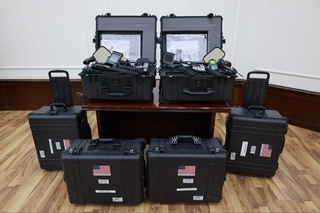 Ўзбекистон Божхона қўмитасига АҚШ томонидан 50 дона СТ-40 кўрик мажмуаси тақдим этилди