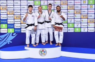 Дзюдочиларимиз кучли учликда