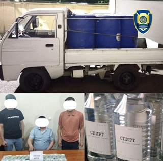 2 000 litr metil spirtini sotayotgan shaxs ushlandi