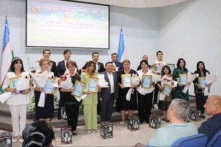 В Навои наградили победителей конкурса «Самый образцовый детский оздоровительный лагерь НГМК»