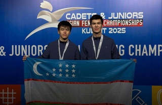 Qilichbozlik boʻyicha Osiyo chempionatida yoshlarimiz sovrindor boʻldi