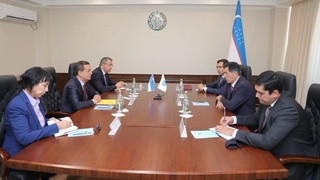 ШҲТ бош котиби Марказий сайлов комиссиясига ташриф буюрди