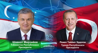 The leaders of Uzbekistan and Türkiye discuss issues of further deepening the strategic partnership