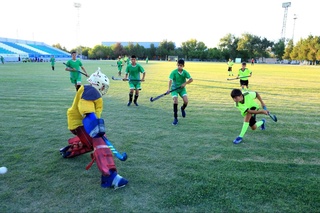 В Навои прошел чемпионат Узбекистана по хоккею на траве