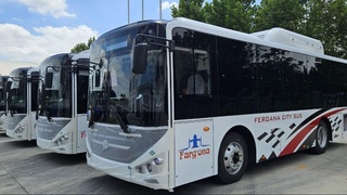 Фарғонага янги замонавий автобуслар олиб келиниши давом этмоқда