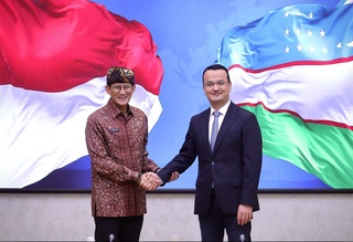 Ўзбекистон ва Индонезия самтҳои пешомадноки инкишофи муносибатҳои тиҷоратию иқтисодиро муҳокима карданд