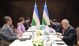 В Самарканде прошла встреча с главой ЕБРР