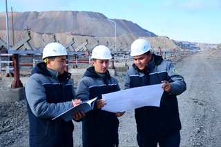 На руднике Мурунтау возводится комплекс циклично-поточной технологии