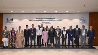 The parliamentary delegation of Uzbekistan in Geneva took part in the third conference of the Parliamentary Network of the Non-Aligned Movement