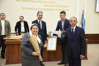 “Аёлга эҳтиром” танлови ғолиблари тақдирланди