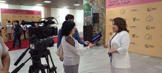 Анимацион форумга бағишланган матбуот анжумани бўлиб ўтди