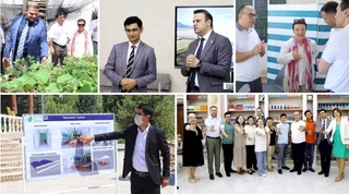 Представители Посольства Швейцарии, ЮНИСЕФ и «Юксалиш» посетили города Бустон и Янгибазар, которые претендуют на звание «Города, дружественного детям и молодежи»