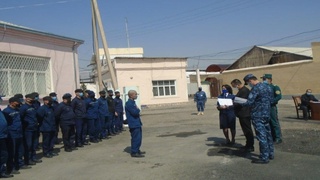 Jazoni ijro etish muassasasida sayyor sud oʻtkazildi